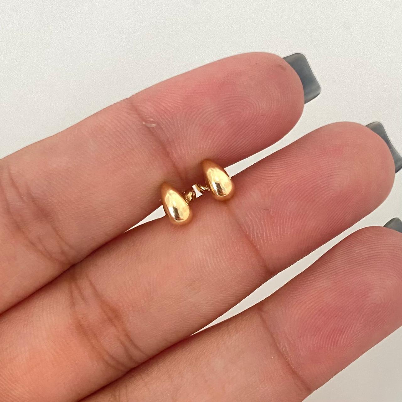 Topos gota Oro amarillo 18k 0,60 Gr / 3,8 mm